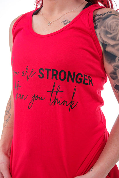 LIMITED GYM Tank Top (YOU ARE STRONGER THAN YOU THINK)